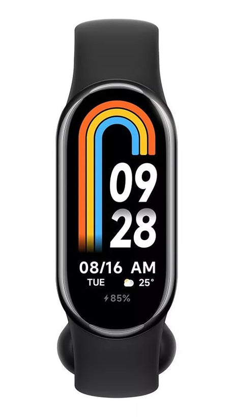 Pulsera Inteligente Xiaomi Smart Band 8 Graphite Black Color de la caja Negro Color de la correa Negro - Orro Home Mexico