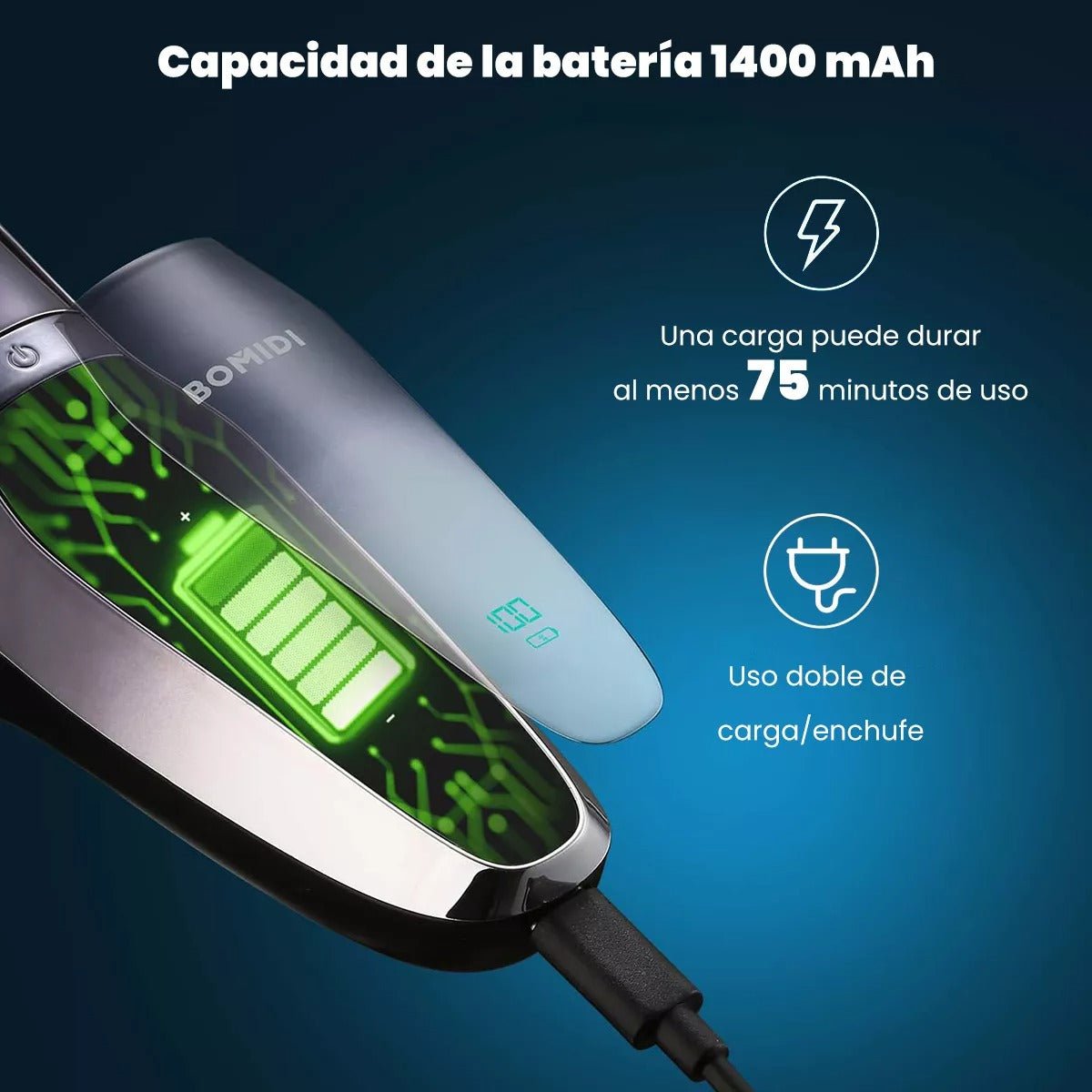 Rasuradora Electrica Bomidi M5 - Orro Home Mexico