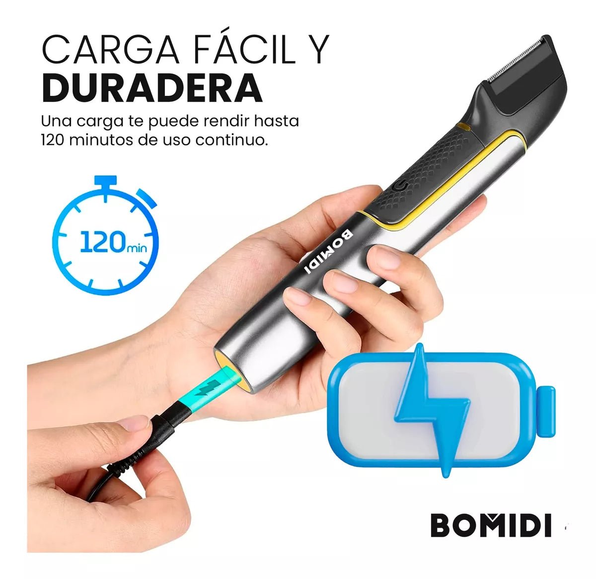 Razuradoas Electrica Cortadora Cabello Zona Intima Bomidi - Orro Home Mexico