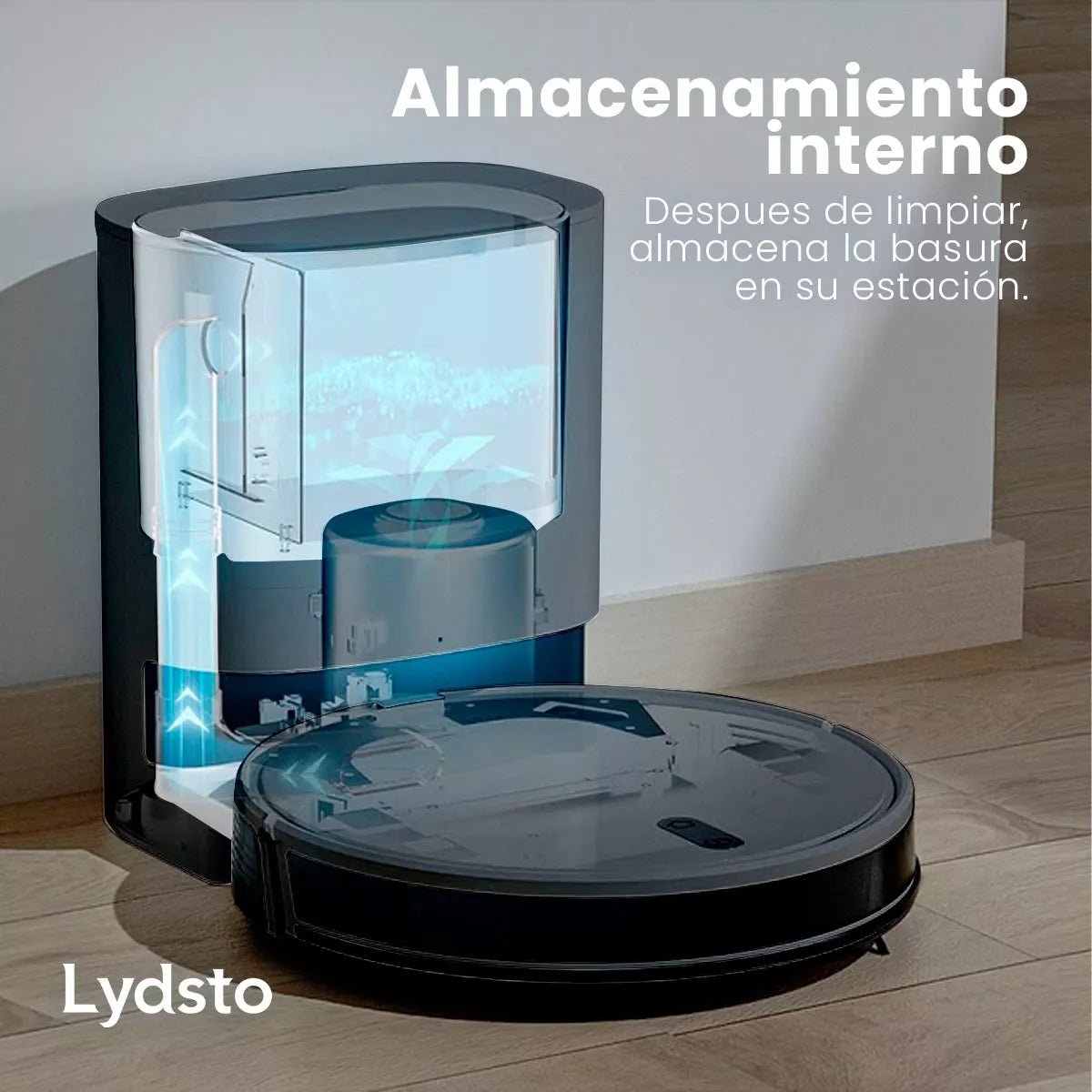 Robot Aspiradora Inteligente Con Cubo De Recogida Lydsto G2 - Orro Home Mexico